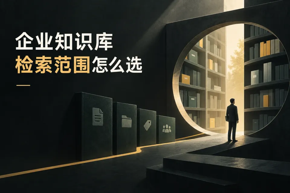 企业知识库该查全库还是限定目录？先按任务决定检索范围主题封面