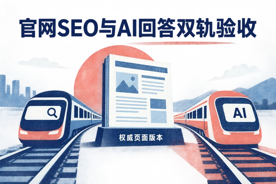 2026 官网 SEO 新标准：不仅要上百度首页，更要进 AI 回答摘要主题封面