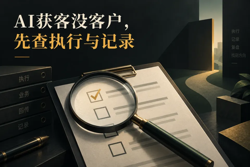 AI 获客获不到客户，常见问题与解决办法主题封面